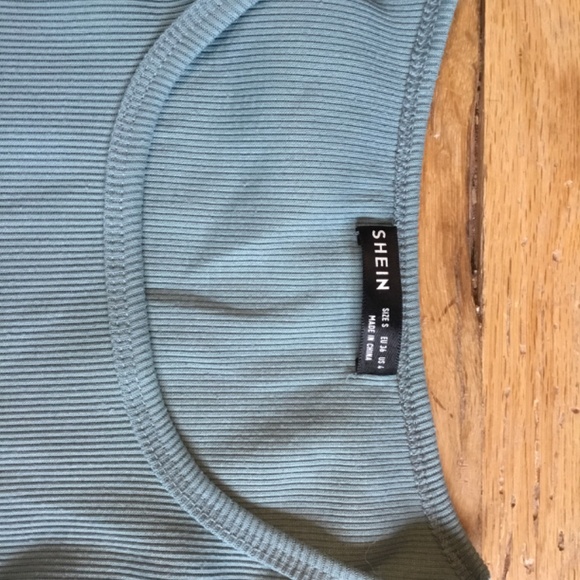 north Shore Hawaii crop top Shein Size S new tank ribbed - Picture 4 of 7